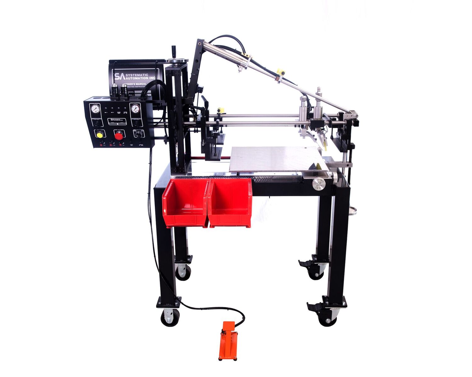 Flat Bed Screen Printing Machine Manufacturer Systematic Automation