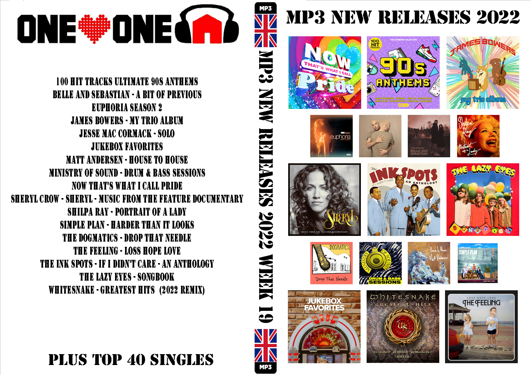 MP3 NEW RELEASES 2022 WEEK 19