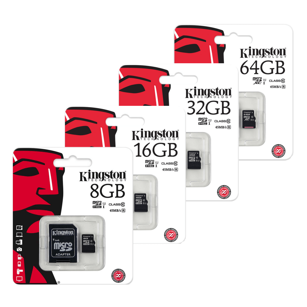 MICRO SDHC KINGSTON 64GB CLASS 10 SYSTEMarket
