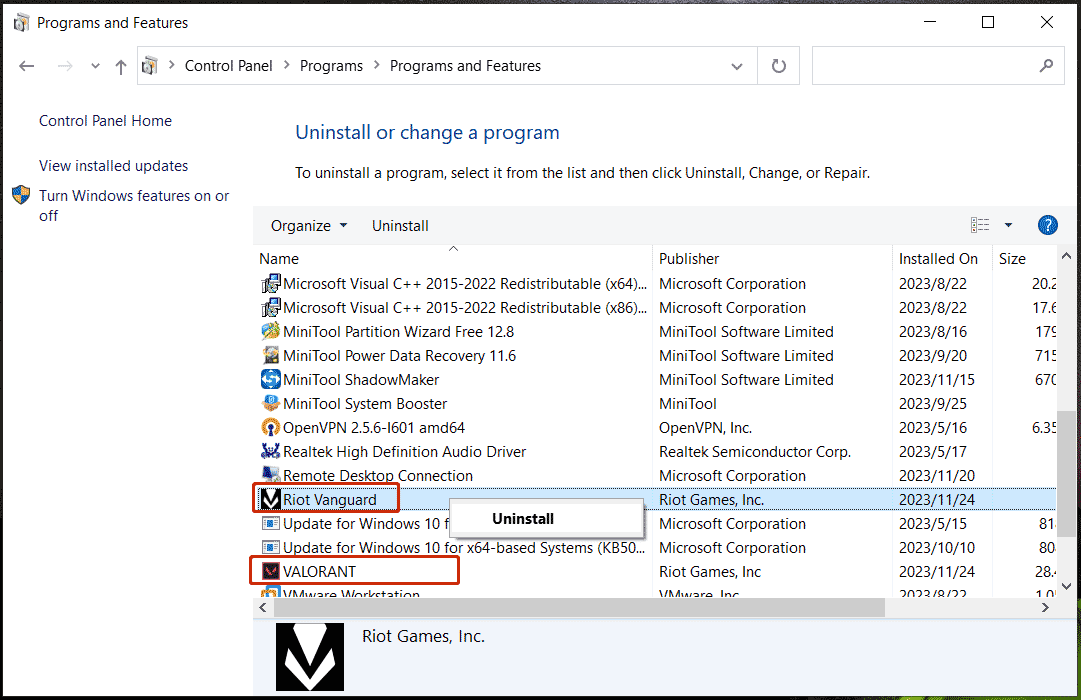 Valorant Won’t Uninstall? See How to Uninstall Valorant Easily!