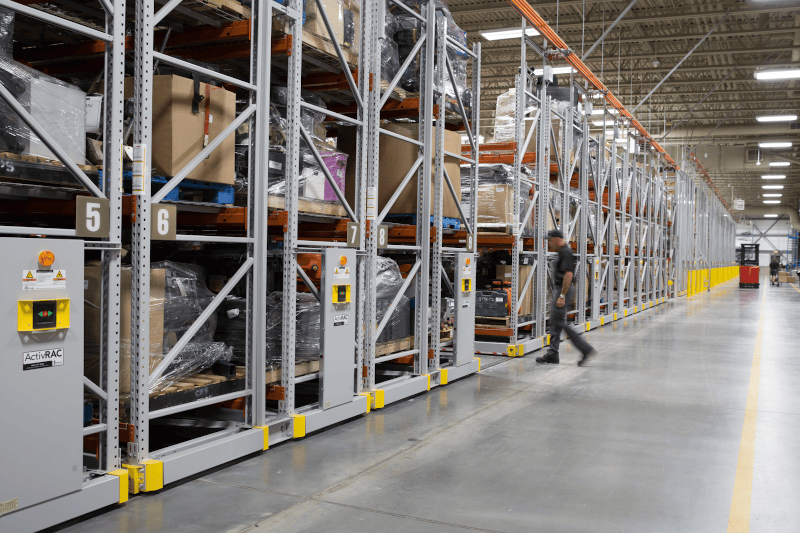 Mobile Warehouse Storage System Public Safety Evidence Storage