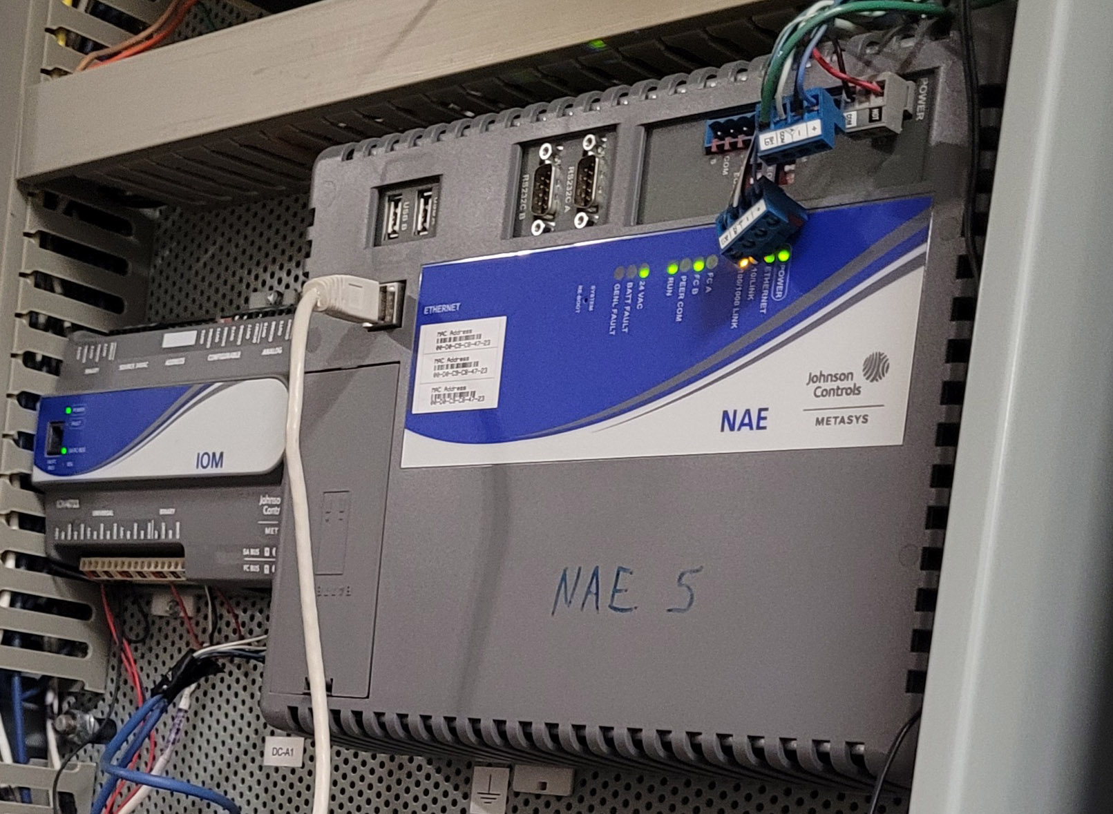 How to fix a Johnson Controls NAE that's offline with Metasys ADX