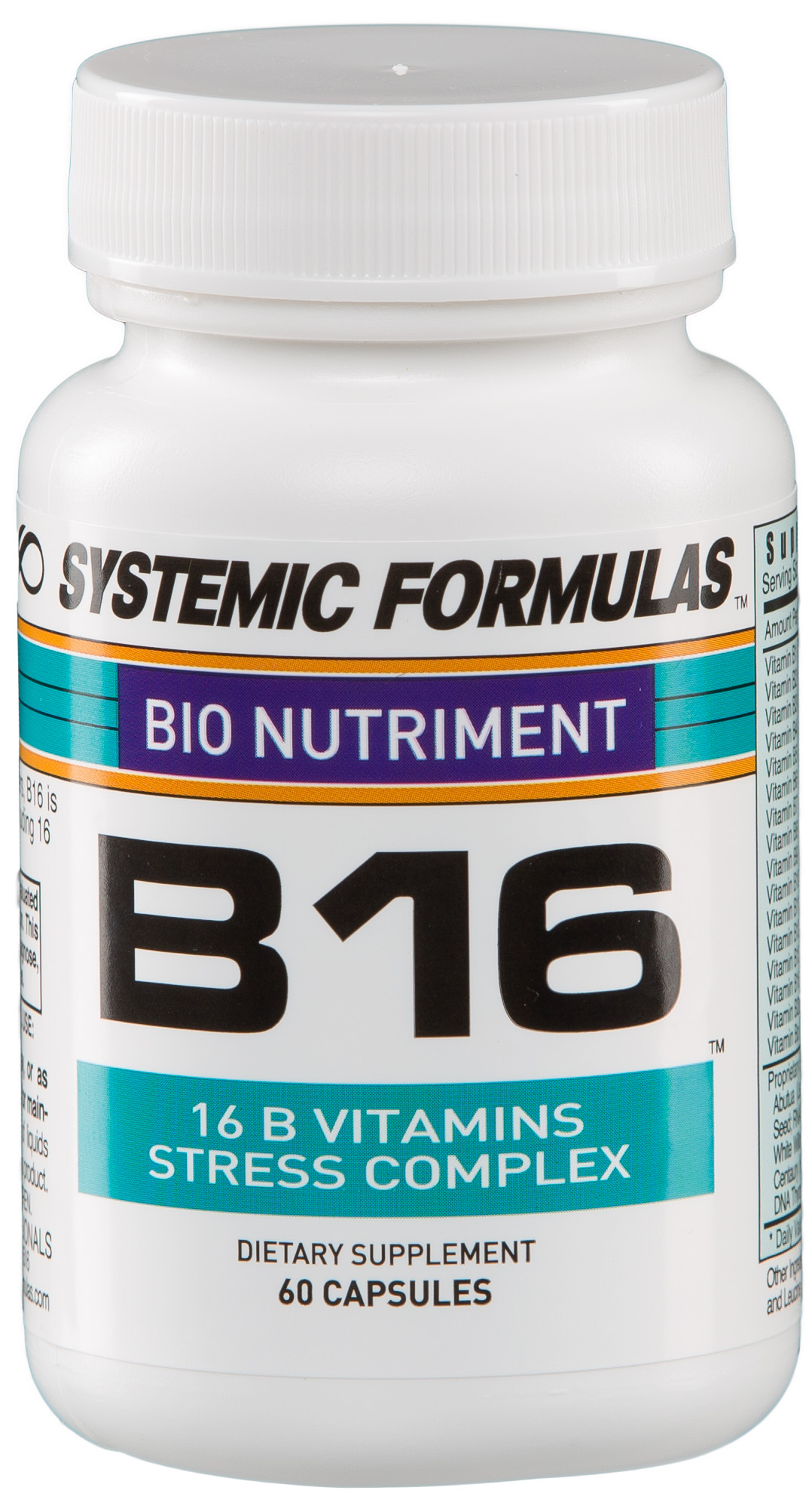 B16 Vitamin B Stress Complex Systemic Formulas
