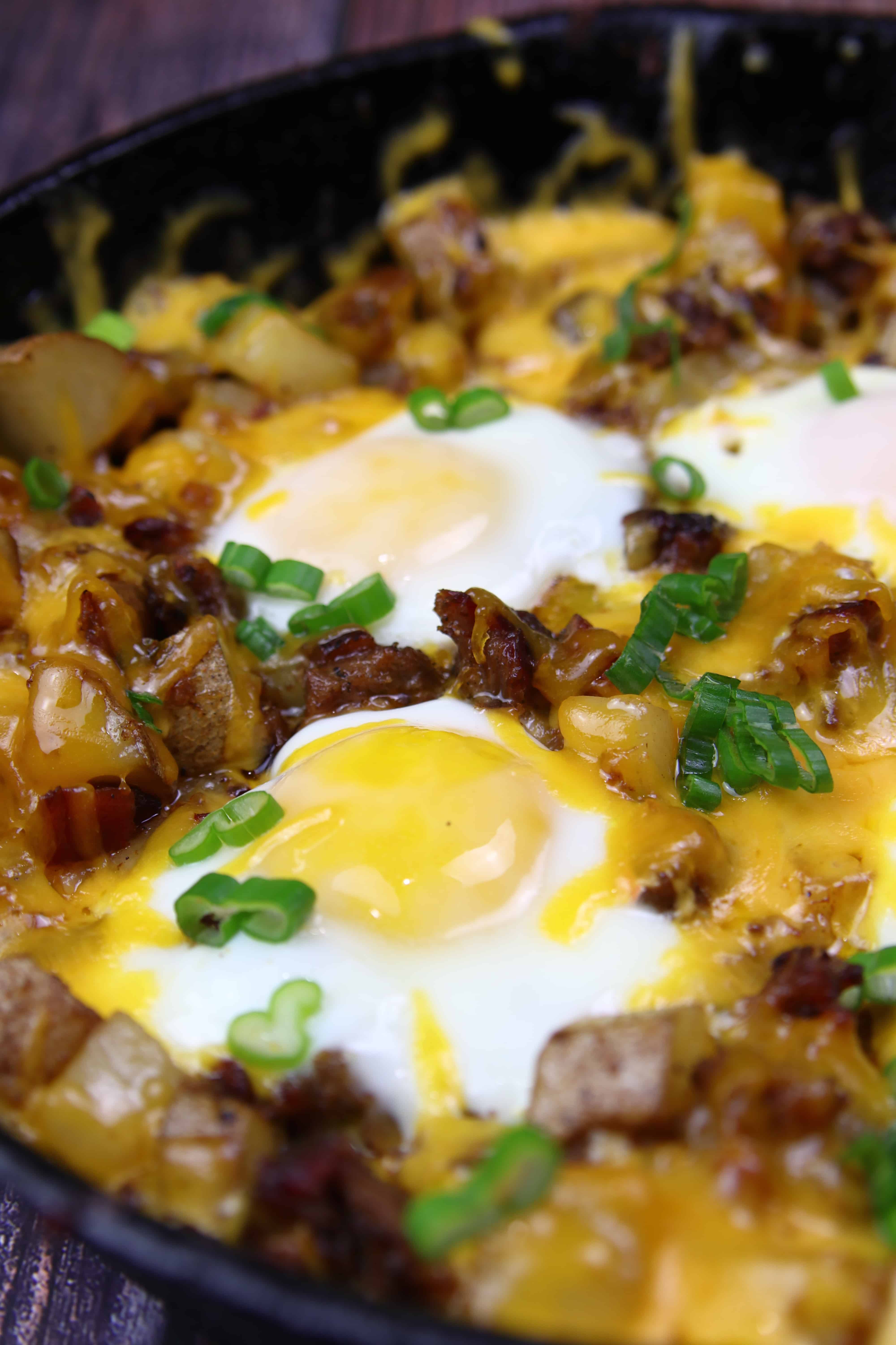 Breakfast Hash with Leftover Ribs System of a Brown