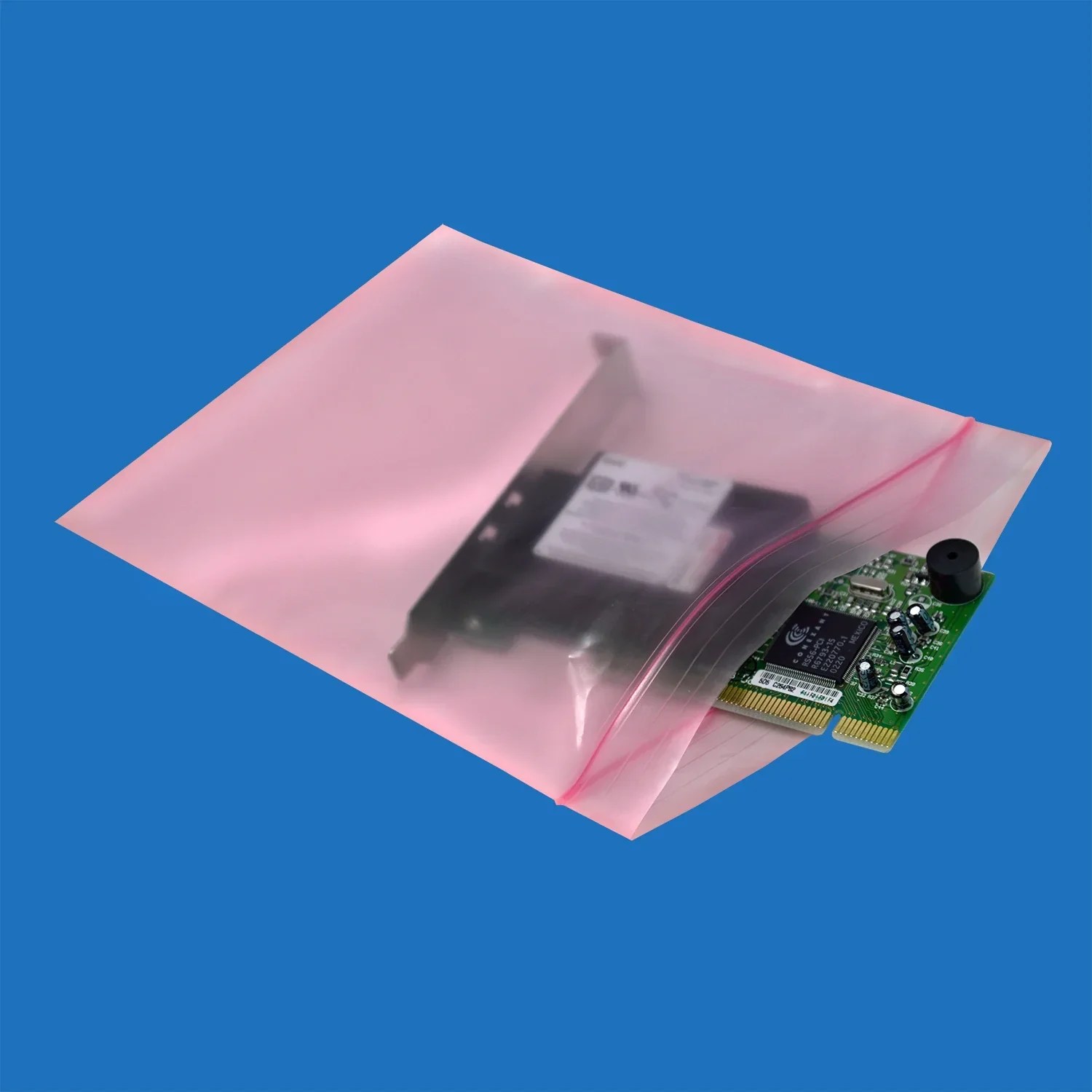 4 Mil Pink AntiStatic Reclosable Bags System Packaging
