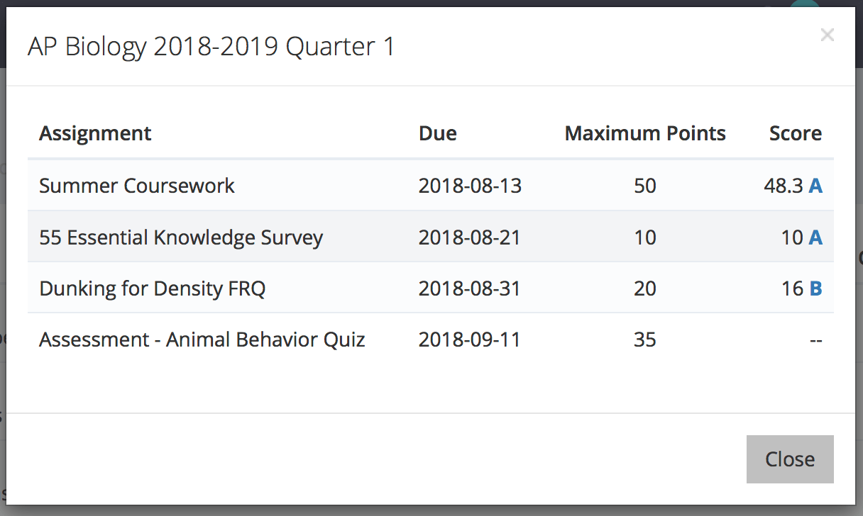 Viewing Grades McKeel Online Office