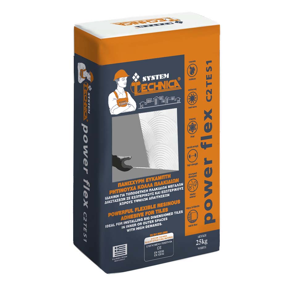 Adhesive POWER FLEX C2 TE S1 SYSTEM TECHNICA