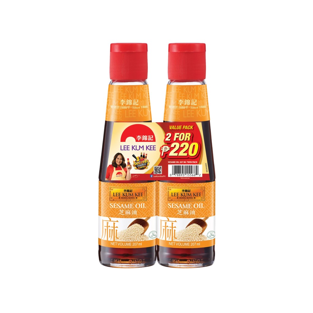 Lee Kum Kee Sesame Oil 207ml (Twin Pack) Sysu International Inc.