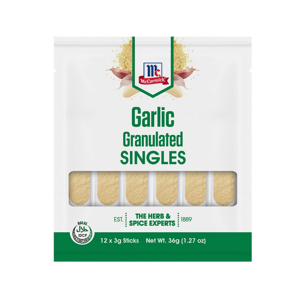 McCormick Garlic Granulated 3g Sysu International Inc.