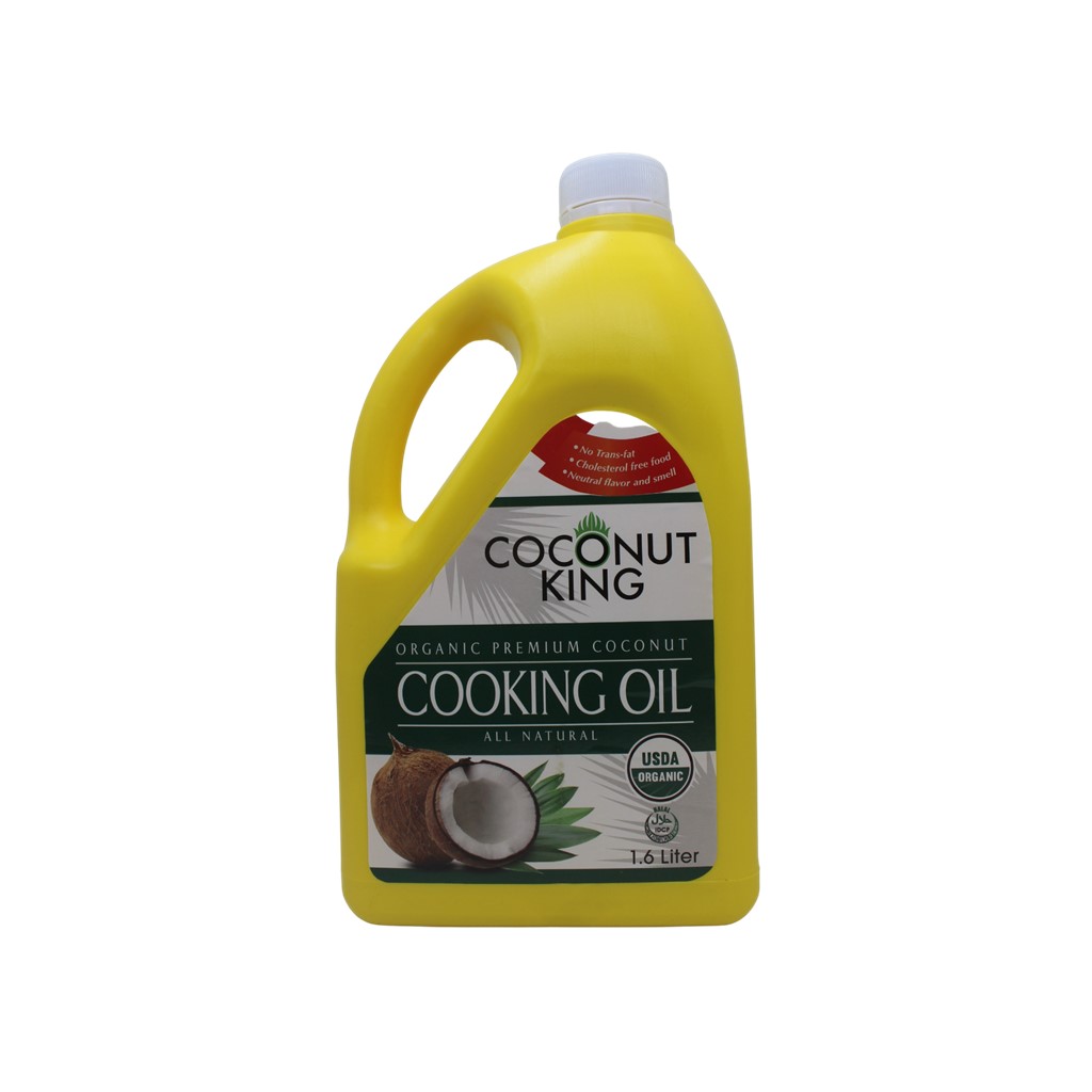 Coconut King Organic Premium Coconut Cooking Oil 1.6L Sysu