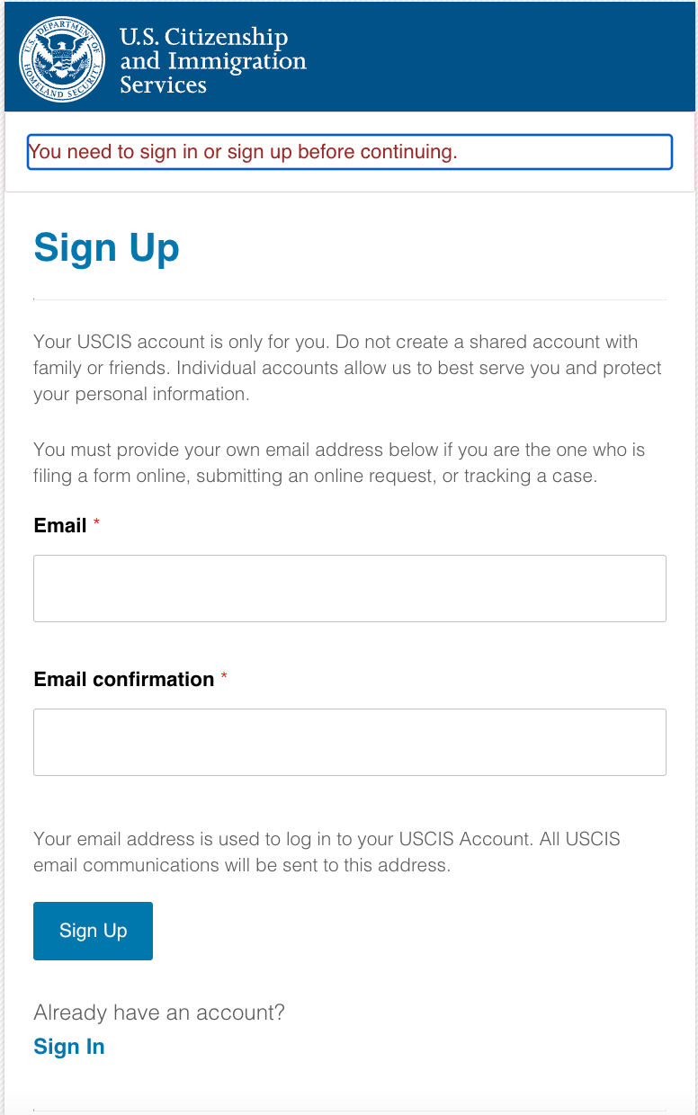 HOW TO CREATE A USCIS ACCOUNT! Szew Law Group