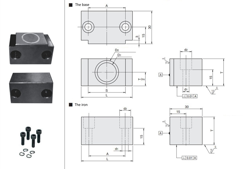 Replace MISUMI's MLK, MLKC, the same size, the same quality, low price