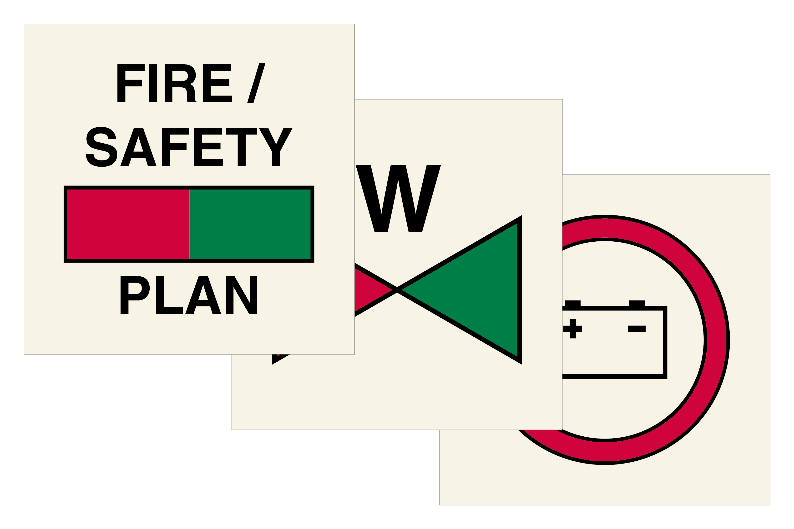 IMO Fire Control Signs & Symbols TISS