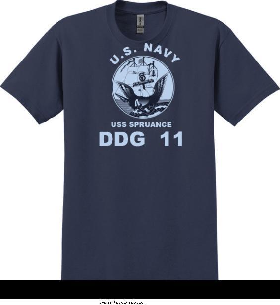 U.S. Navy Design » SP2204 US Navy Ship Shirt