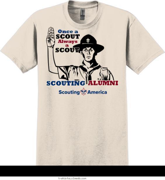 Scout Alumni Themed Camp Design » SP3851 Once a Scout, Always a Scout