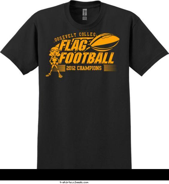 Football Design » SP1098 Women's Flag Football Champions