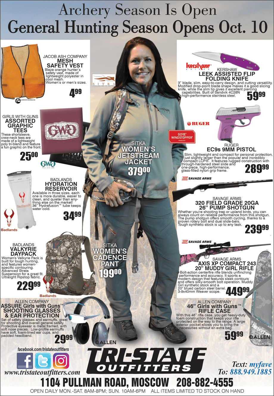 Moscow Hunting Season TriState Outfitters