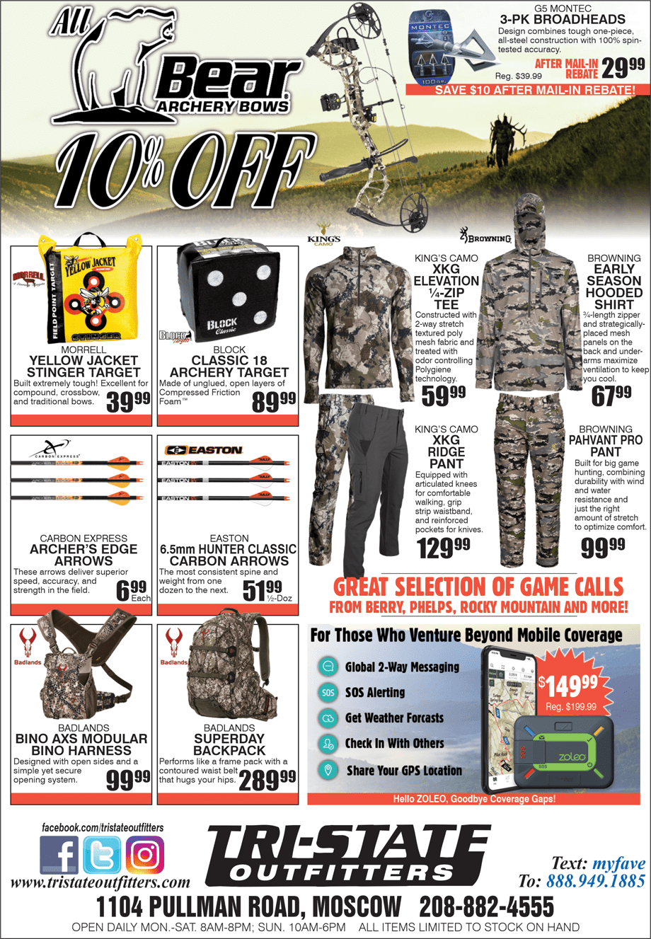Moscow Archery Season 2023 Begins! TriState Outfitters