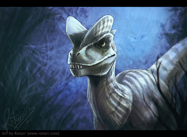 JP Dilophosaurus by Rotarr Fur Affinity [dot] net