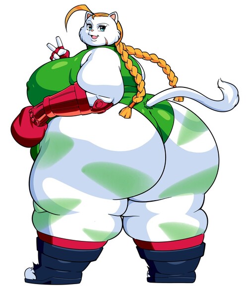 WereCat Cammy part 2 by Nekogami Fur Affinity [dot] net