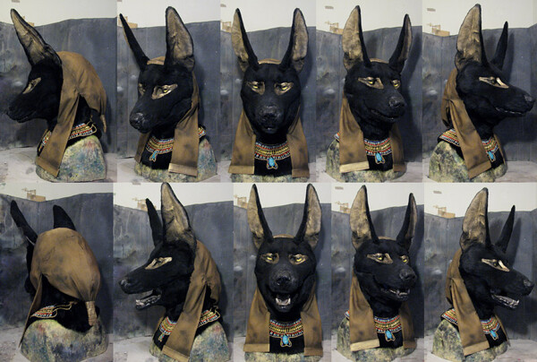 Anubis mask for bid! start only 500!!!! by crystumes Fur Affinity