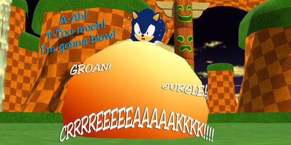 MMD Sonic Is Gonna Blow by SonicInflationLover26 Fur Affinity [dot] net