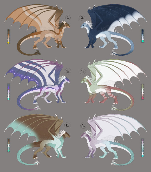 Wings of Fire Icewing Adopts [CLOSED] by IgniteTheBlaize Fur