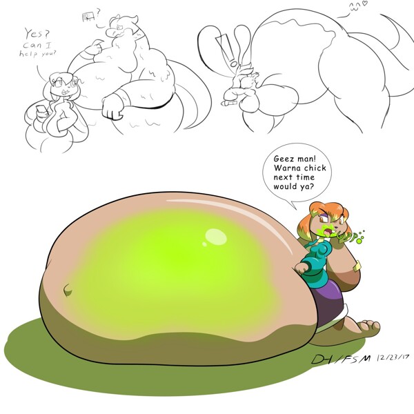 Scardey Slime by DirtyHands Fur Affinity [dot] net