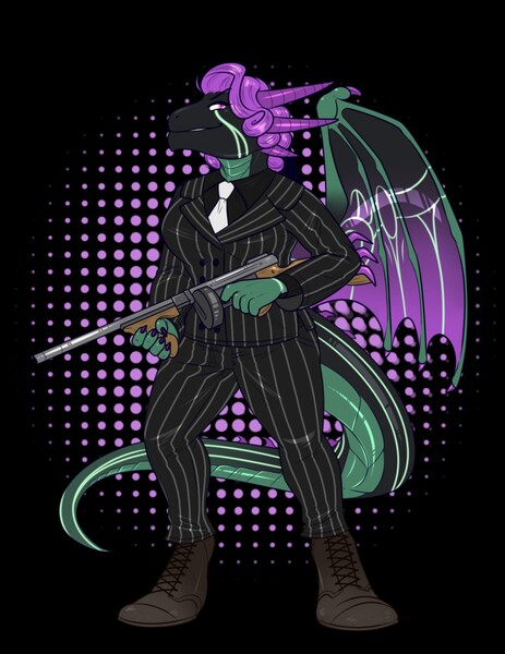 Mob Boss (No Hat) by Trynith Fur Affinity [dot] net