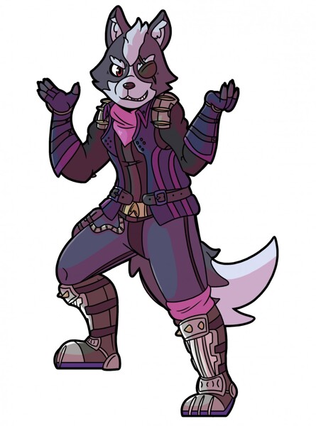 Wolf (Smash Ultimate) by kayadult Fur Affinity [dot] net