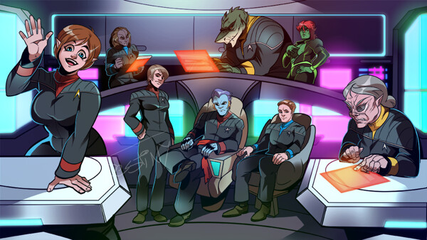 Star Trek OCs Assemble by squarerootofdestiny