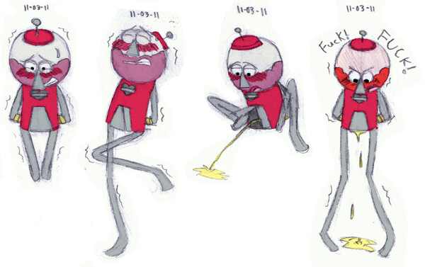 Benson Omorashi by SecretAnimal Fur Affinity [dot] net