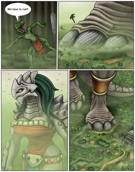 The Lost Golden Staff of The Dragon Queen 31/80 by DragonessLife Fur Affinity [dot] net