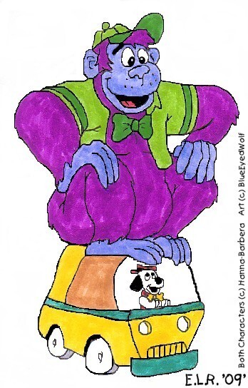 The Great Grape Ape And Beegle Beagle By Blueeyedwolf Fur Affinity Dot Net