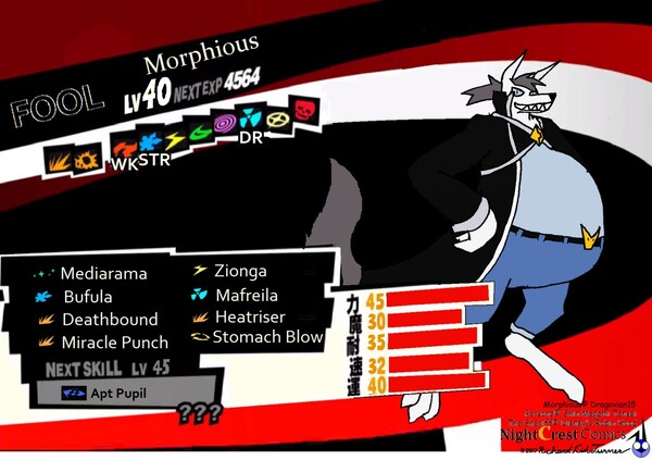 Persona Morphious by k9manx90 Fur Affinity [dot] net