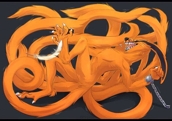 How to tame a Bijuu ! by HakeFeretto Fur Affinity [dot] net