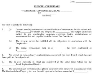 Understanding Estoppel Certificates: What They Are and Why You 