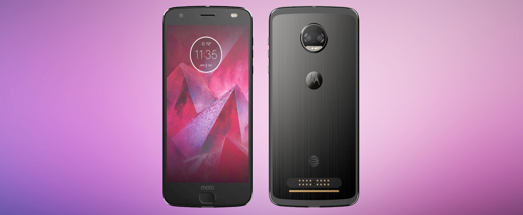 Moto Z2 Force ganha nova imagem revelando corpo mais fino e bateria