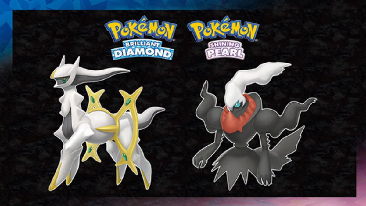 Pokémon Brilliant Diamond e Shining Pearl Darkrai e Arceus agora