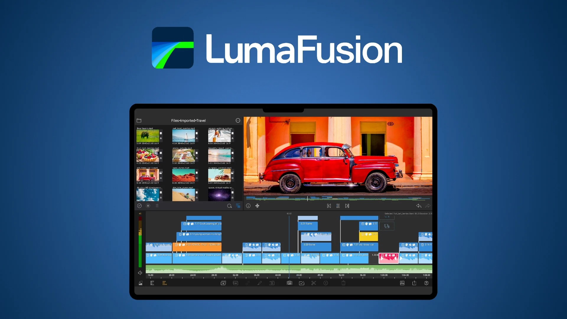 Editor de vídeos LumaFusion recebe integração completa com dispositivos