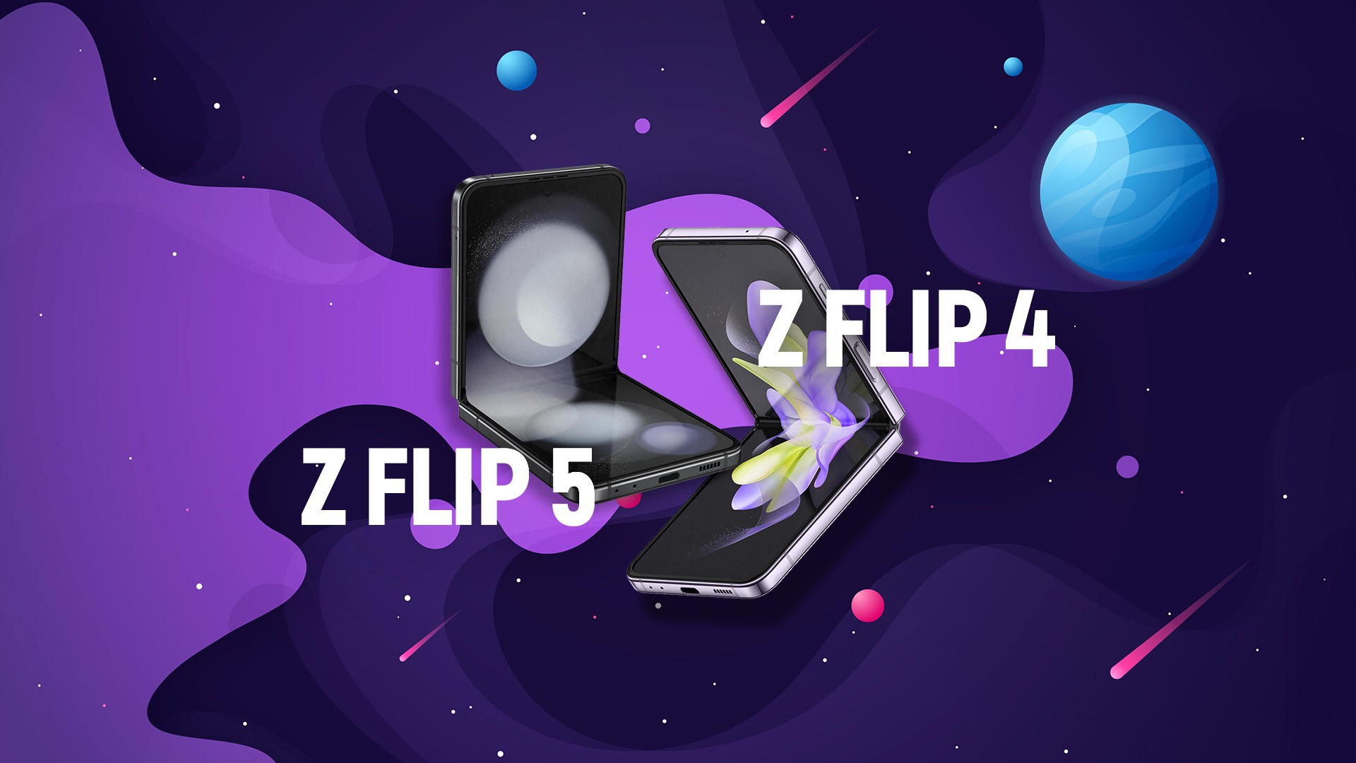 Galaxy Z Flip 5 vs Z Flip 4 há boa evolução no celular dobrável da