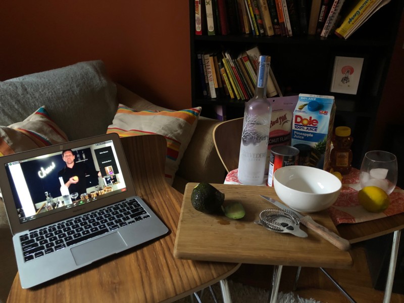 Super Cocktail Zoom Happy Hour with Belvedere Times Square Chronicles