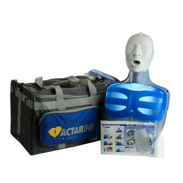 Actar DFib CPR, AED Manikin (10 pack) Train2Protect