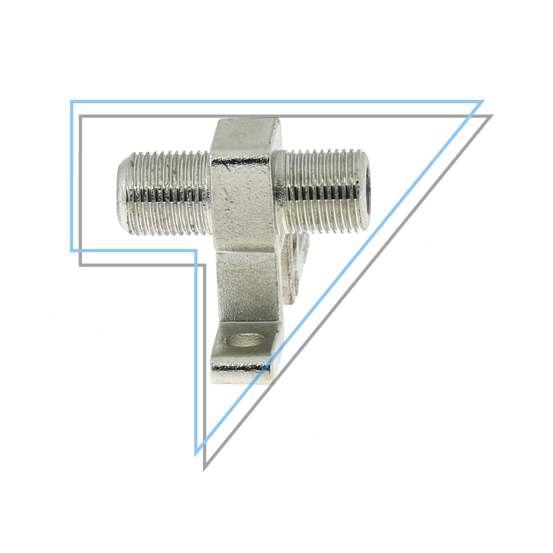 Ground Block T2tek , Accessories CATV industry, FTTH, Fiber, HFC