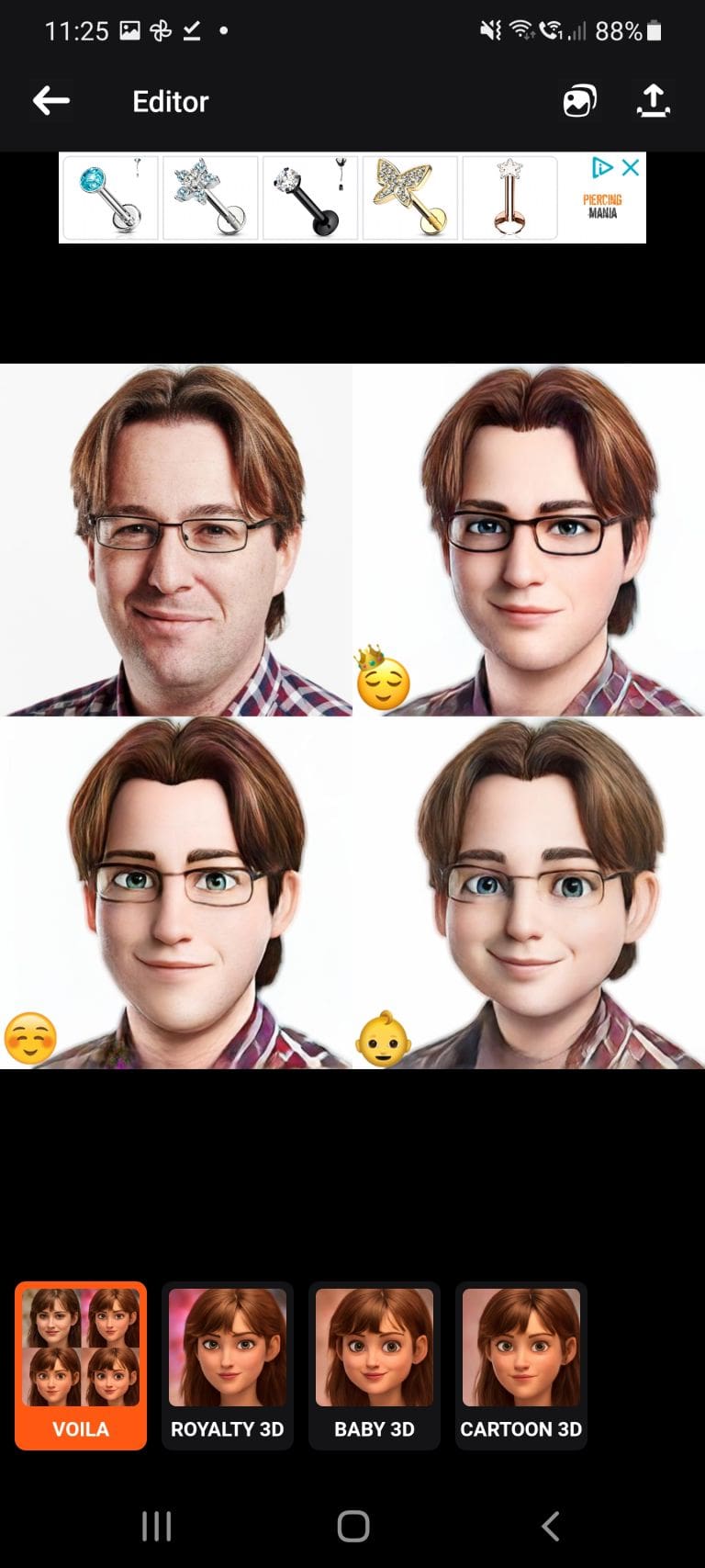 Voilà Ai Artist es una increíble aplicación para iPhone y Android que