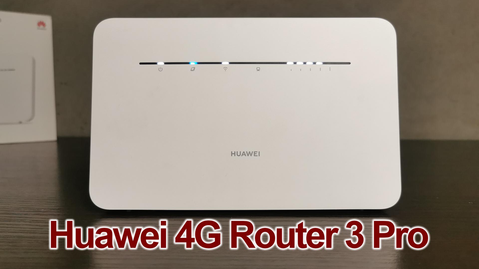 Huawei 4G Router 3 Pro. Are the features worth the money? Techzim