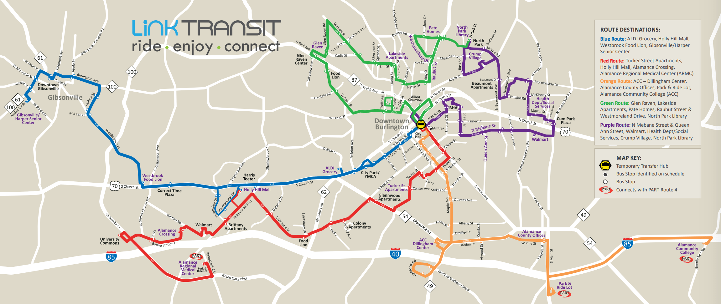 Transportation For America Burlington, North Carolina embraces transit