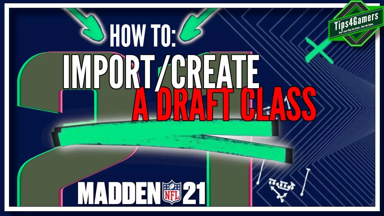 How to Import/Create a Draft Class (Roster) Madden 21 Franchise Mode
