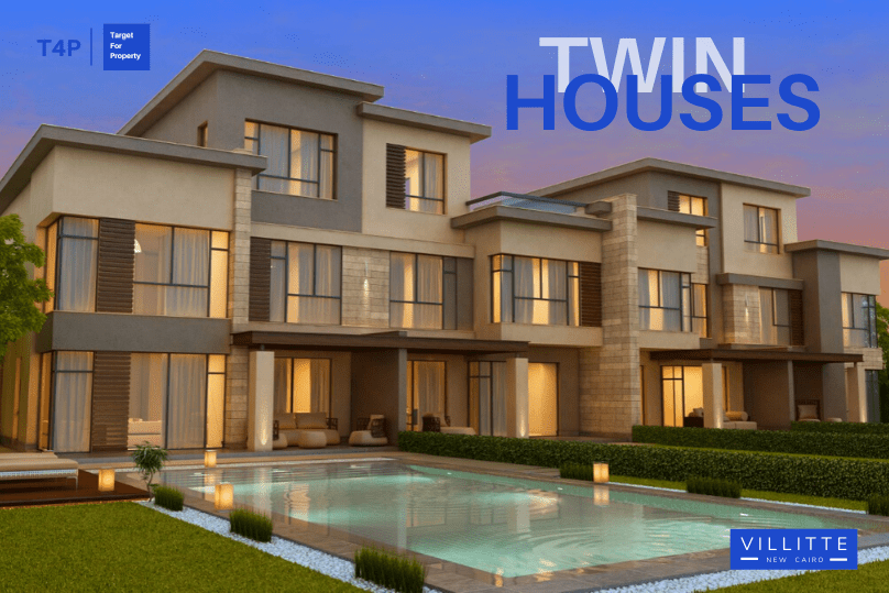 Twin House For Sale In Villette New Cairo. Target For Property