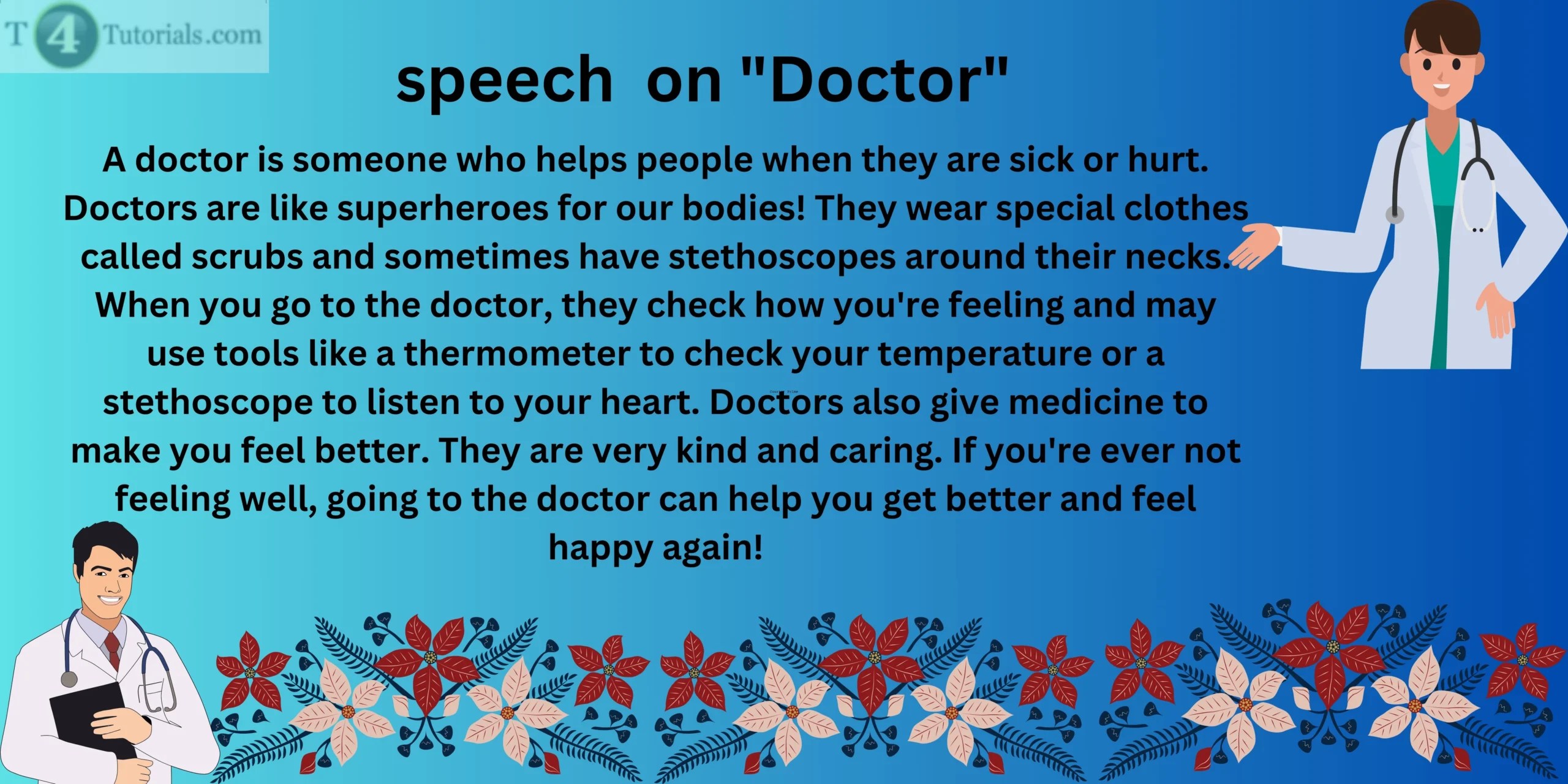 Speech on Doctor [1, 2, 3, 4, 5 Minutes](03)